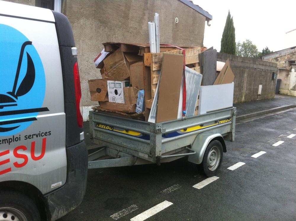 récupération de déchets